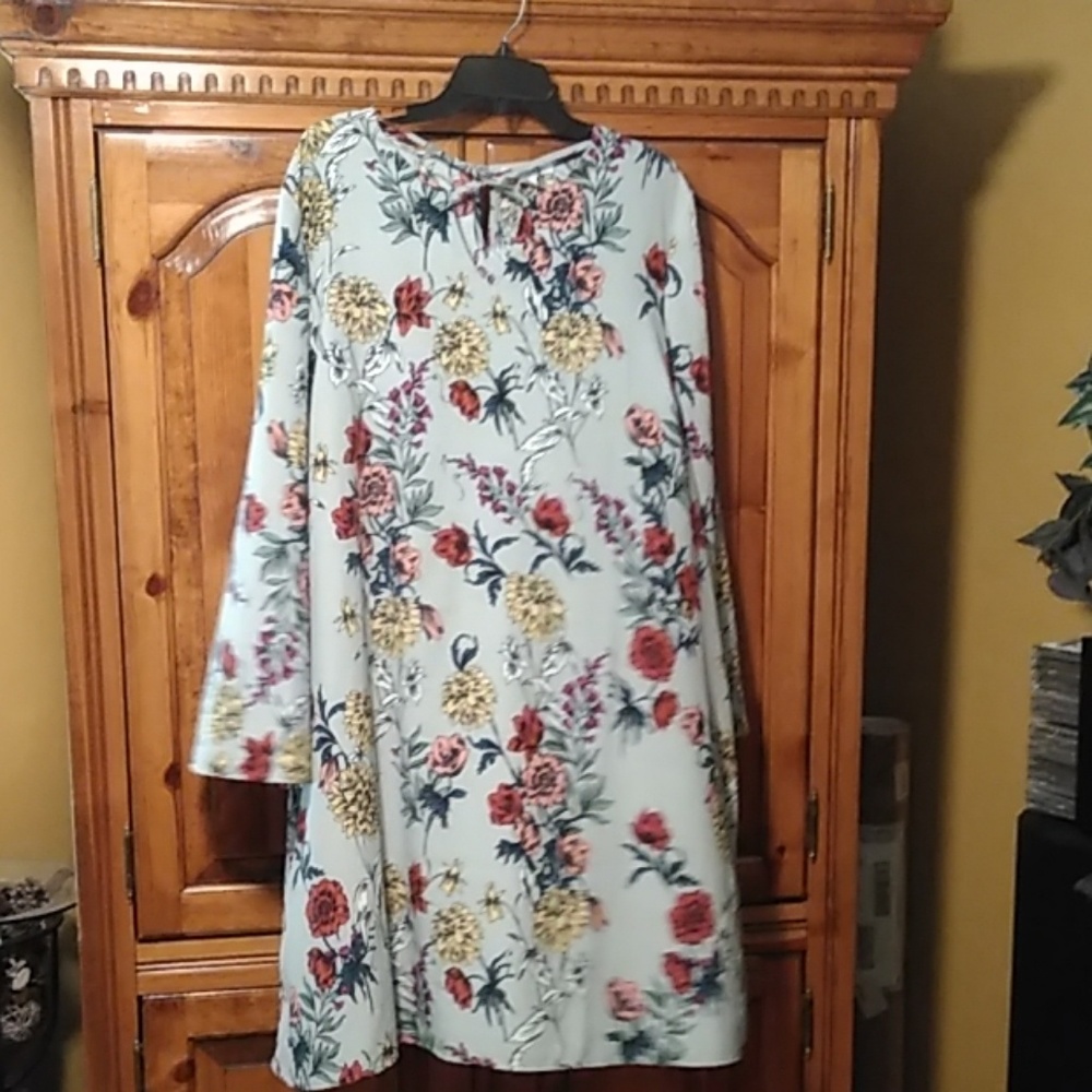 Flowing Floral Dress